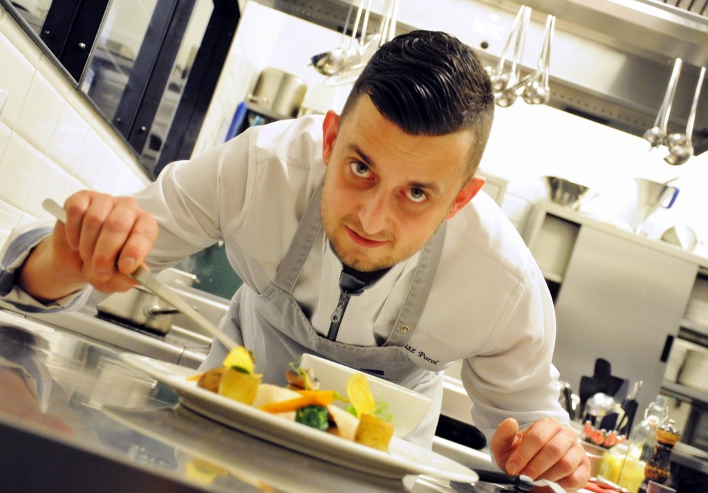 Tomasz Purol, chef restauracji Blow Up Hall 5050 fot. J. Wittchen  2