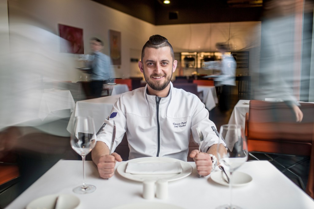 Tomasz Purol, chef restauracji Blow Up Hall 5050  fot. J. Wittchen 3